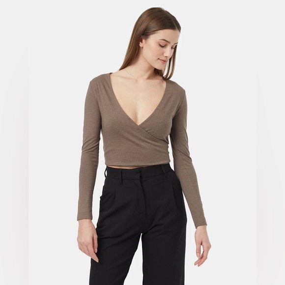 Tentree Treeblend Wrap Top - Picture 6 of 8